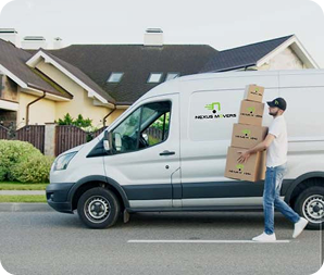 Nexus Movers delivery van