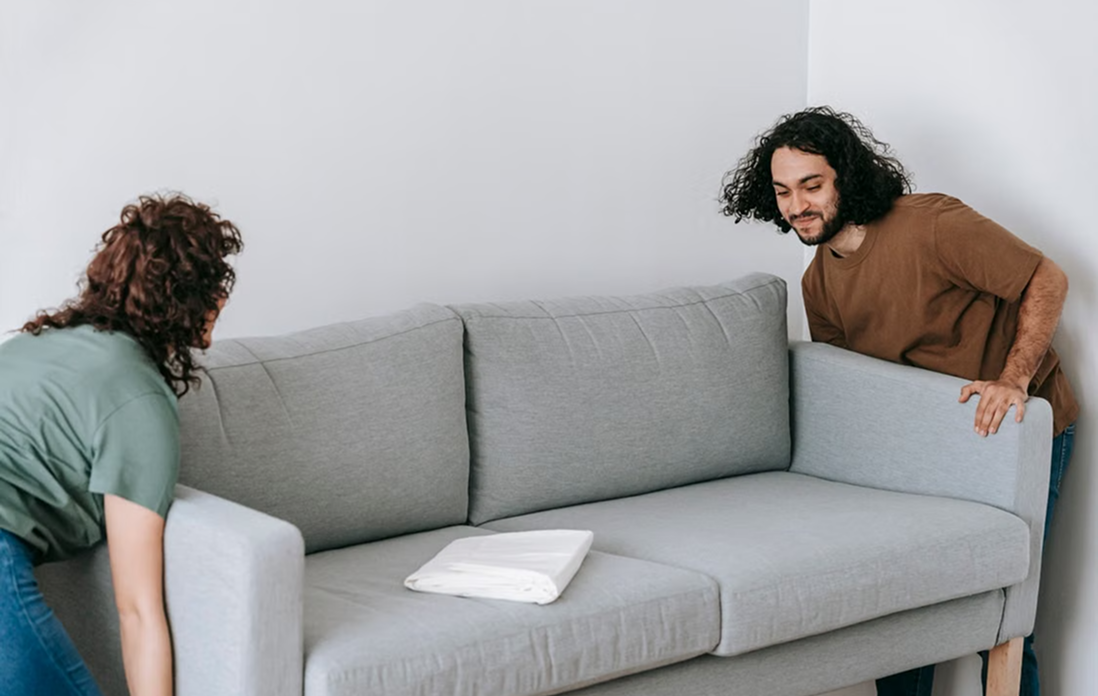 Furniture rearranging and repositioning services